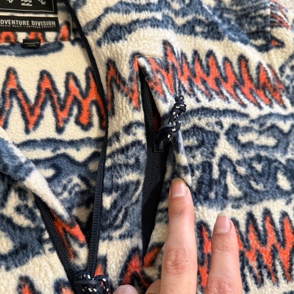 Billabong Adventure Division Fleece 1/4 Zip Pullover Men's Medium Southwestern - Picture 7 of 11